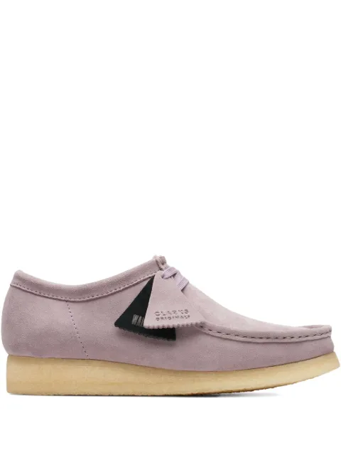 Clarks Wallabee "Mauve Suede" boots