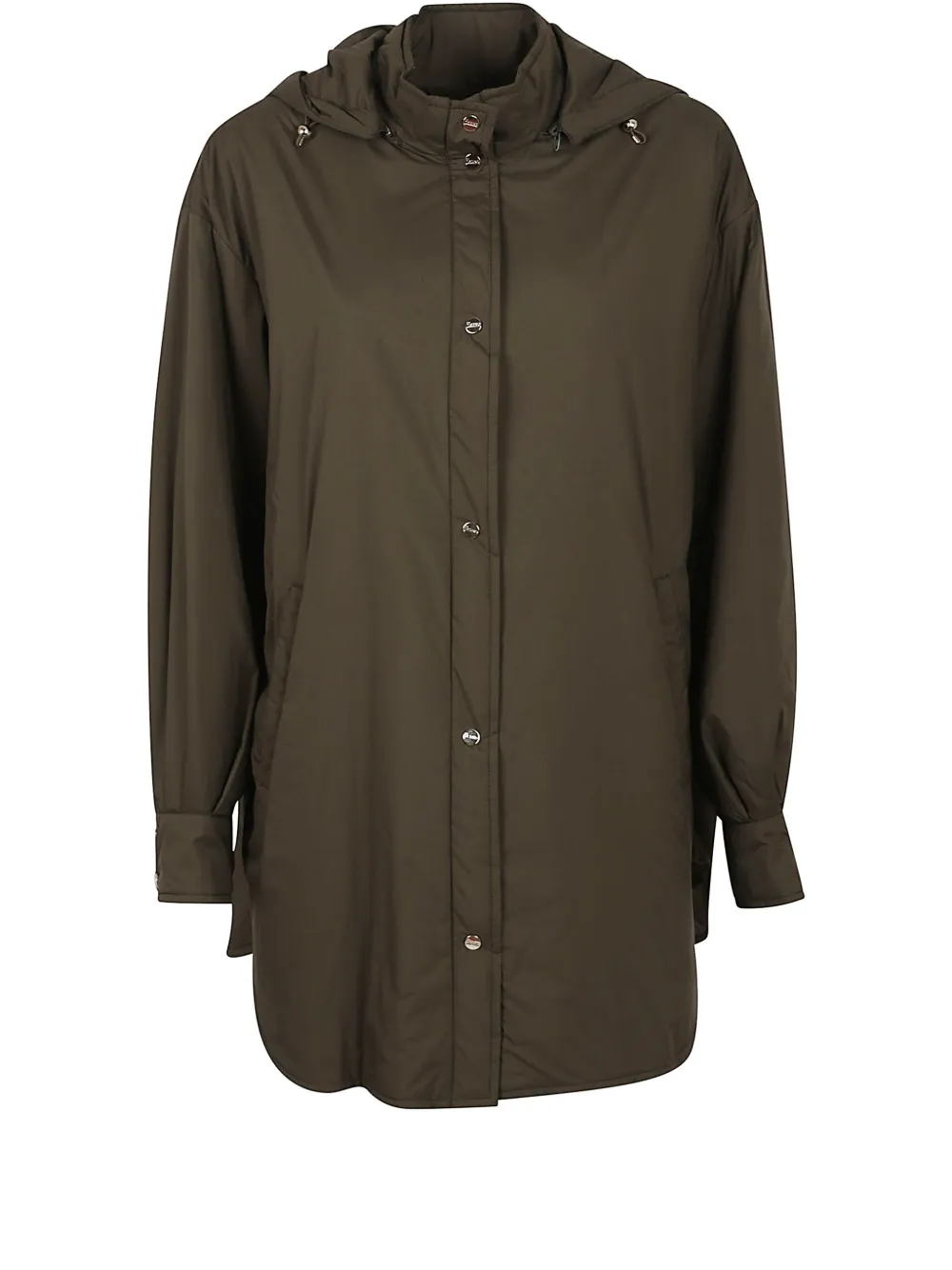 Shop Herno Lightweight Parka In Green