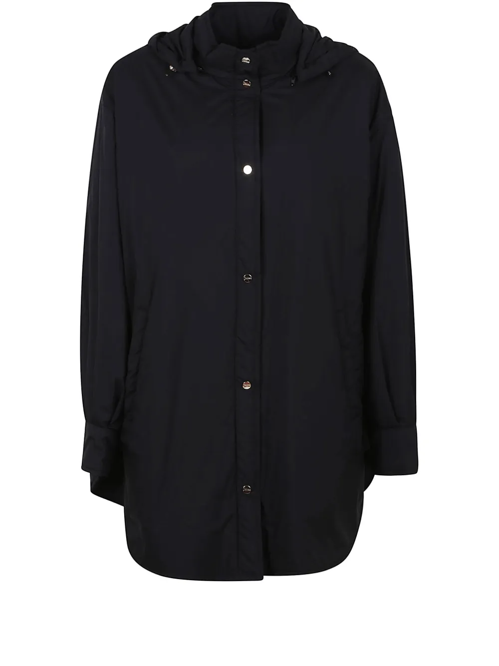Shop Herno Lightweight Parka In Black