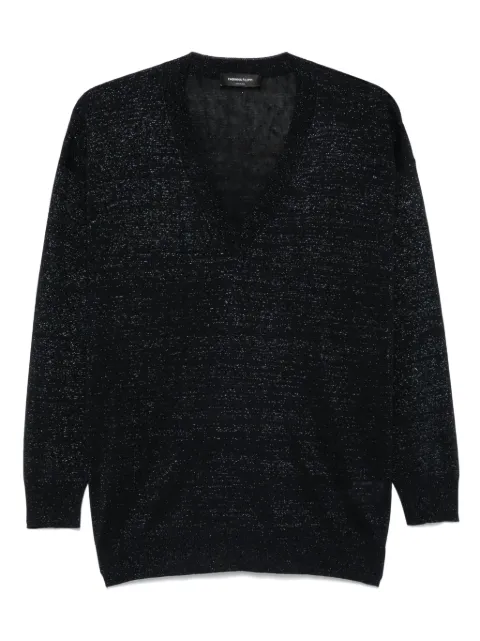 Fabiana Filippi metallic-thread sweater
