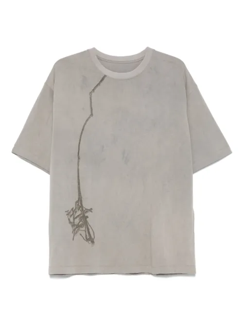 Ziggy Chen t-shirt imprimé - Gris - Ziggy Chen - Modalova
