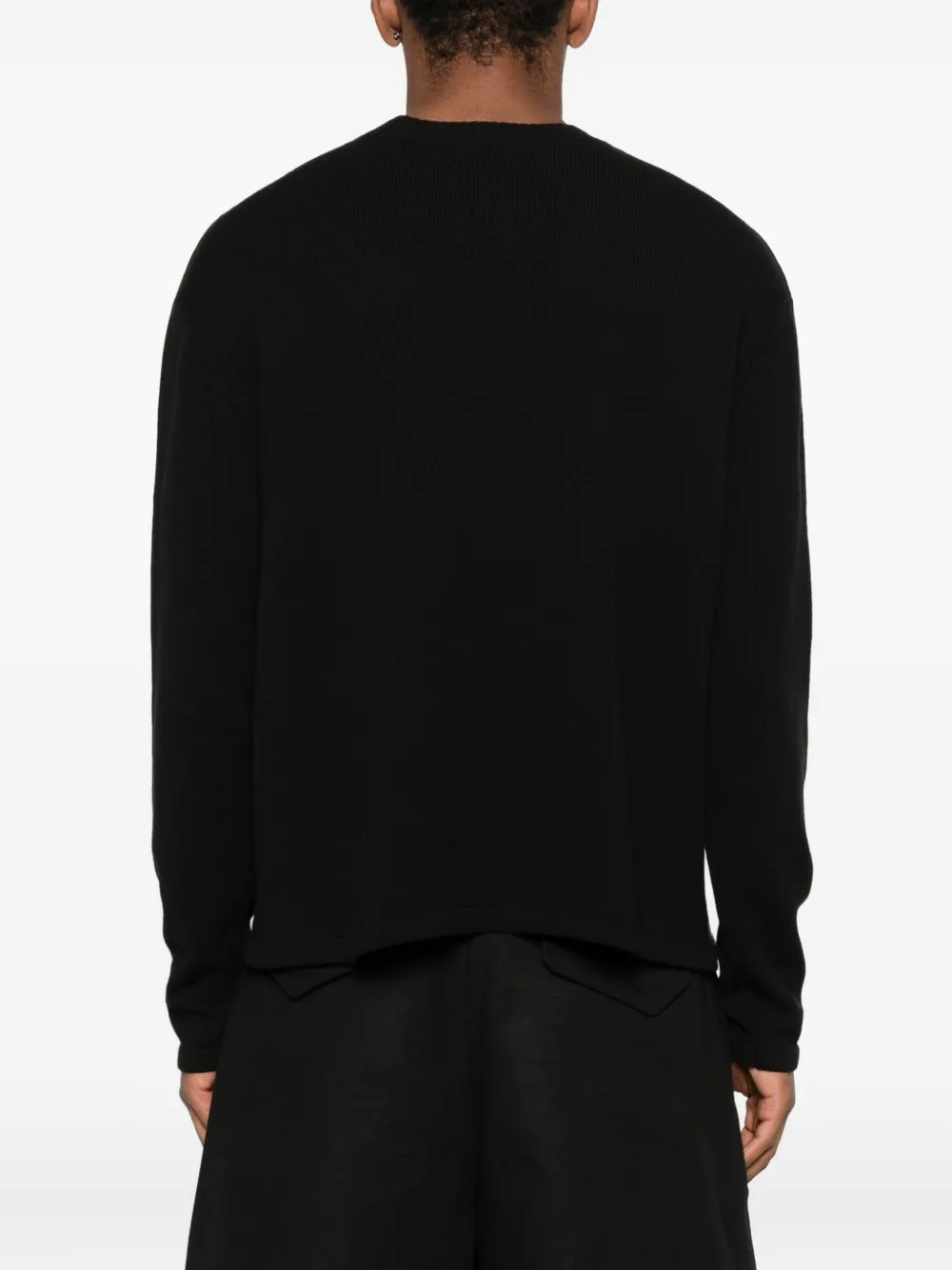 A-COLD-WALL* Millbank contrasting sweater Zwart