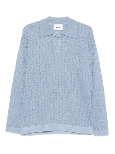 Bonsai polo-neck sweater