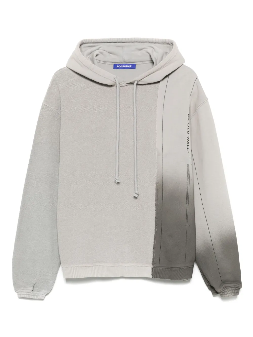 A-COLD-WALL* Hoodie met logoprint Grijs