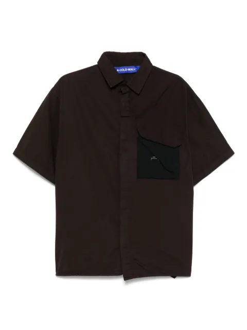 A-COLD-WALL* camisa con detalle del logo