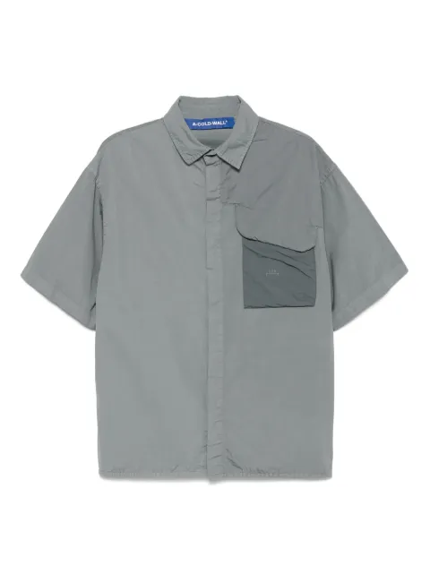 A-COLD-WALL* camisa con detalle del logo