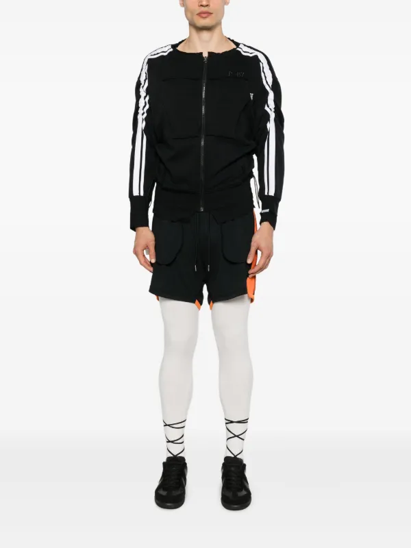 PROTOTYPES Layered zip-up Hoodie | Grey | FARFETCH