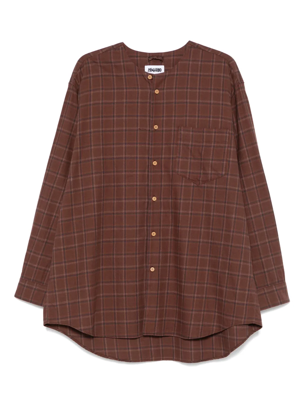 Magliano camisa con cuadros estampados | marrón | Image 1
