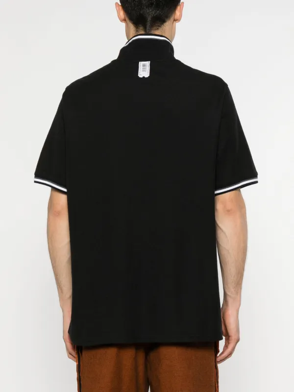 prototypes ブラック Wrapped L.S. ポロシャツ PROTOTYPES ラップ ポロシャツ | ブラック | FARFETCH JP