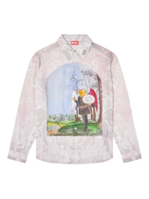 Diesel S-Simply-A-Ajfw graphic-printed shirt