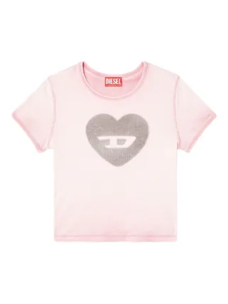 Diesel T-Ele T-Shirt | Pink | FARFETCH