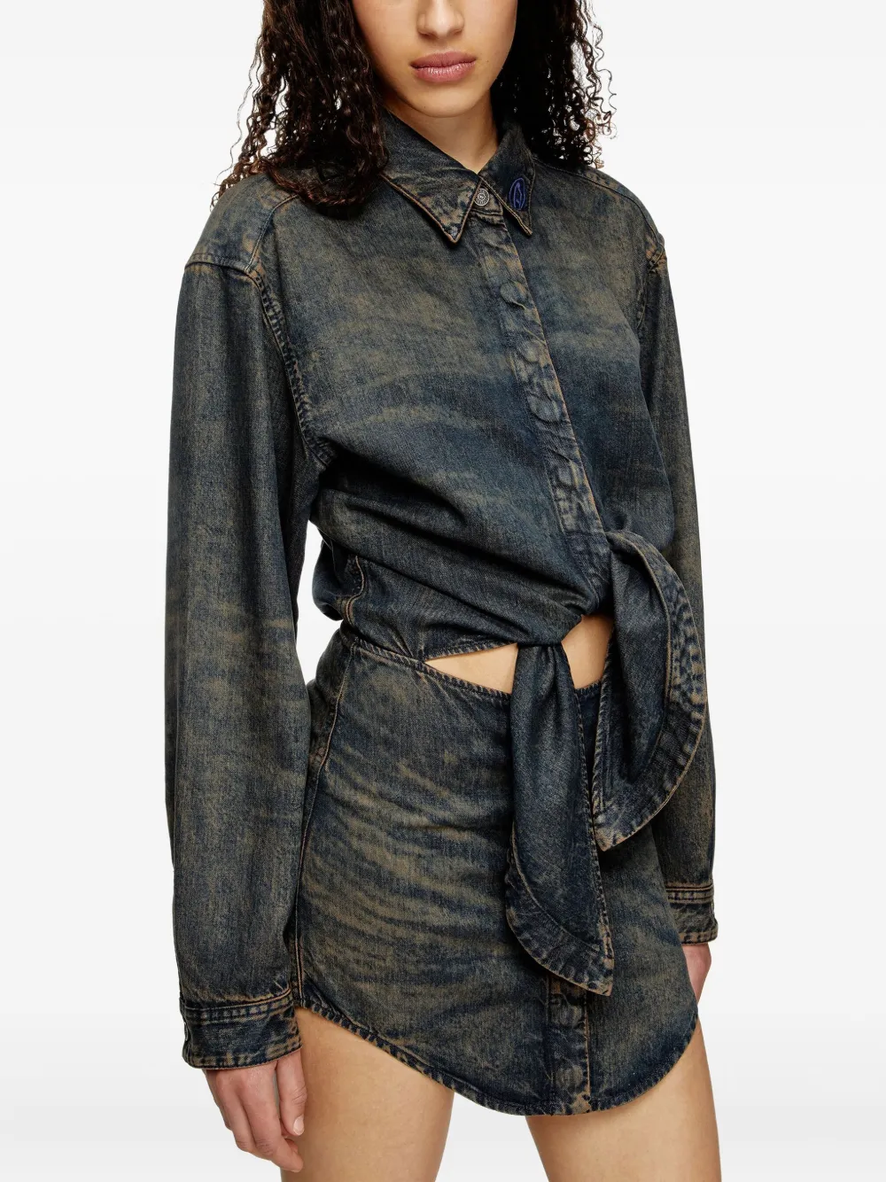 Diesel Susan jurk Blauw