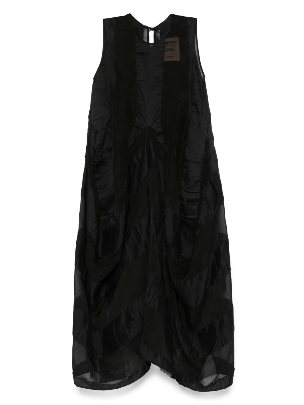 Uma Wang flared midi dress | Black | Image 1