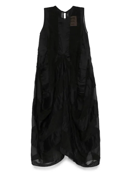 Robe mi-longue à coupe évasée - Uma Wang - Modalova