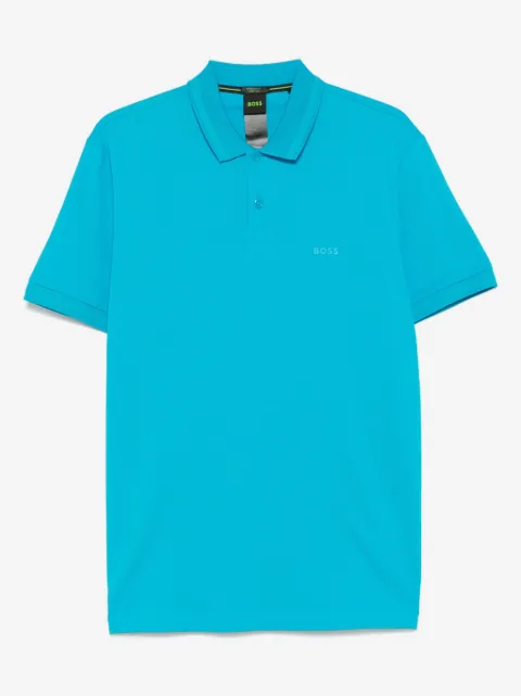 BOSS Polo con dettaglio a righe