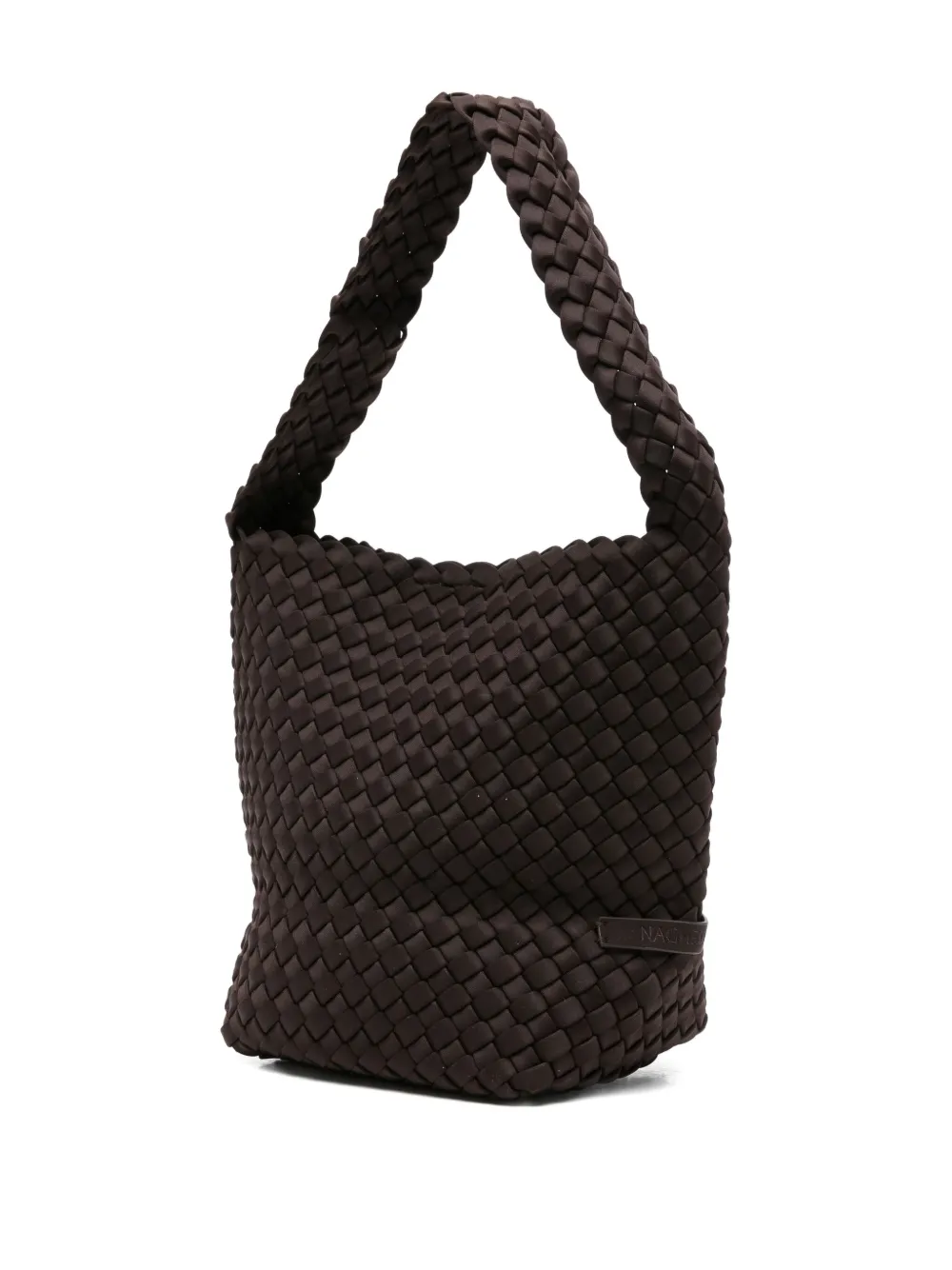 Naghedi Nomad Small Hobo Bag In Brown