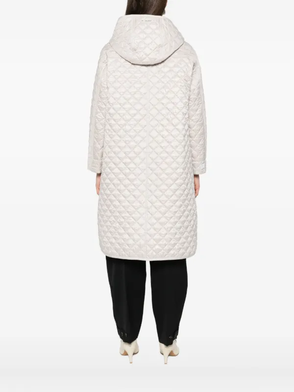 Max Mara Joan コート | ホワイト | FARFETCH JP