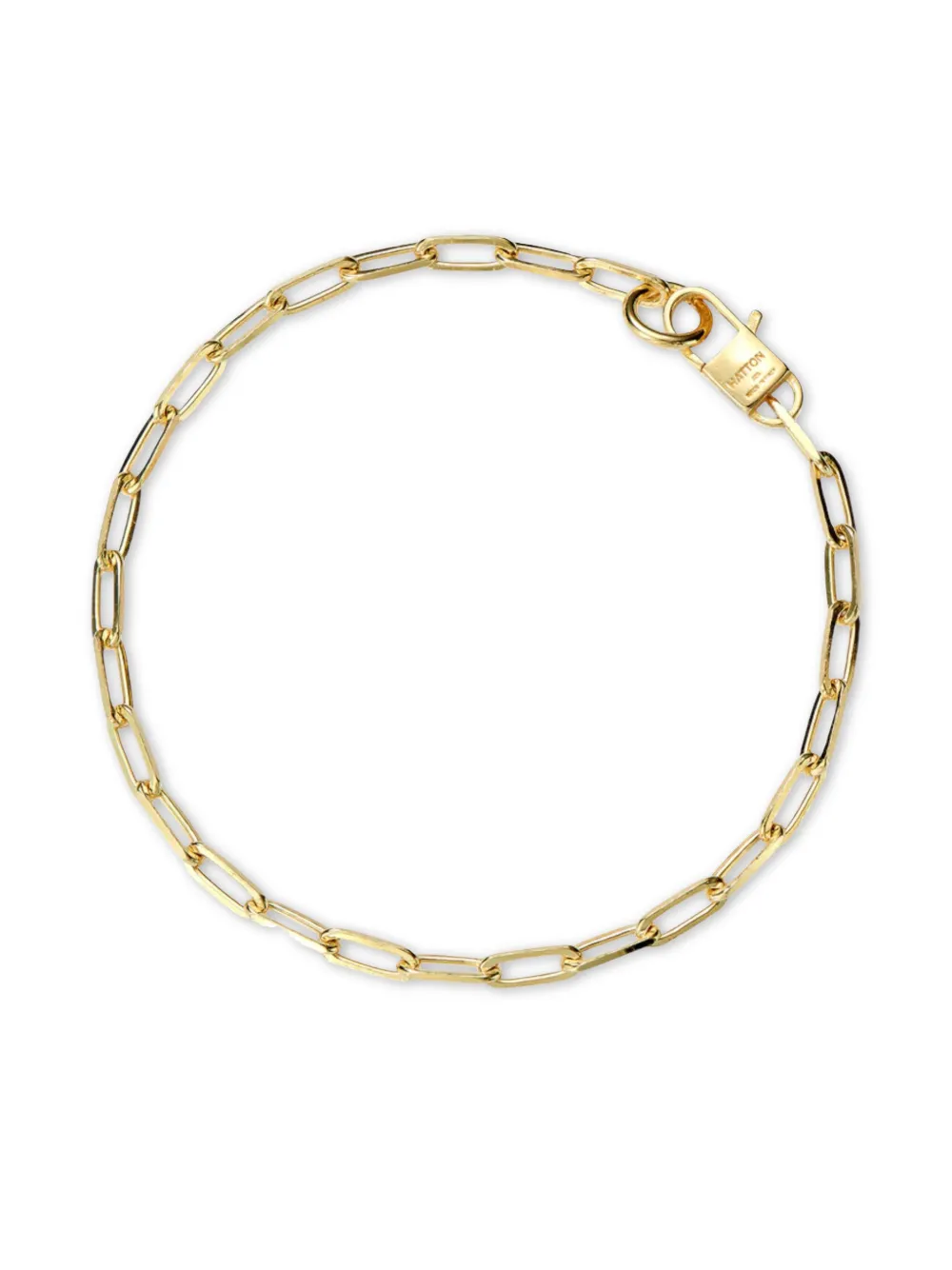 Hatton Labs pulsera con logo grabado | dorado | Image 1