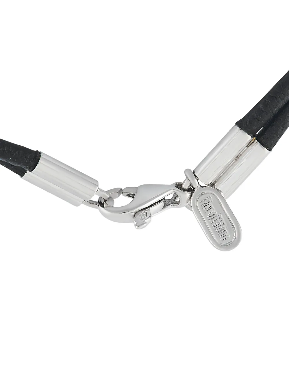 Piero Milano 18kt white gold Diamond cord necklace - Argento