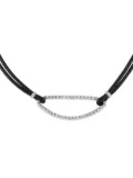 Piero Milano 18kt white gold Diamond cord necklace - Silver