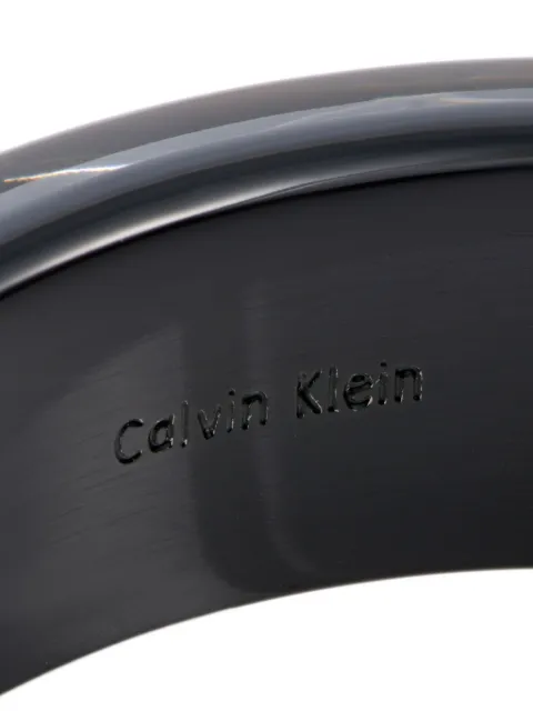 Calvin Klein Vintage geometric-pattern bangle bracelet
