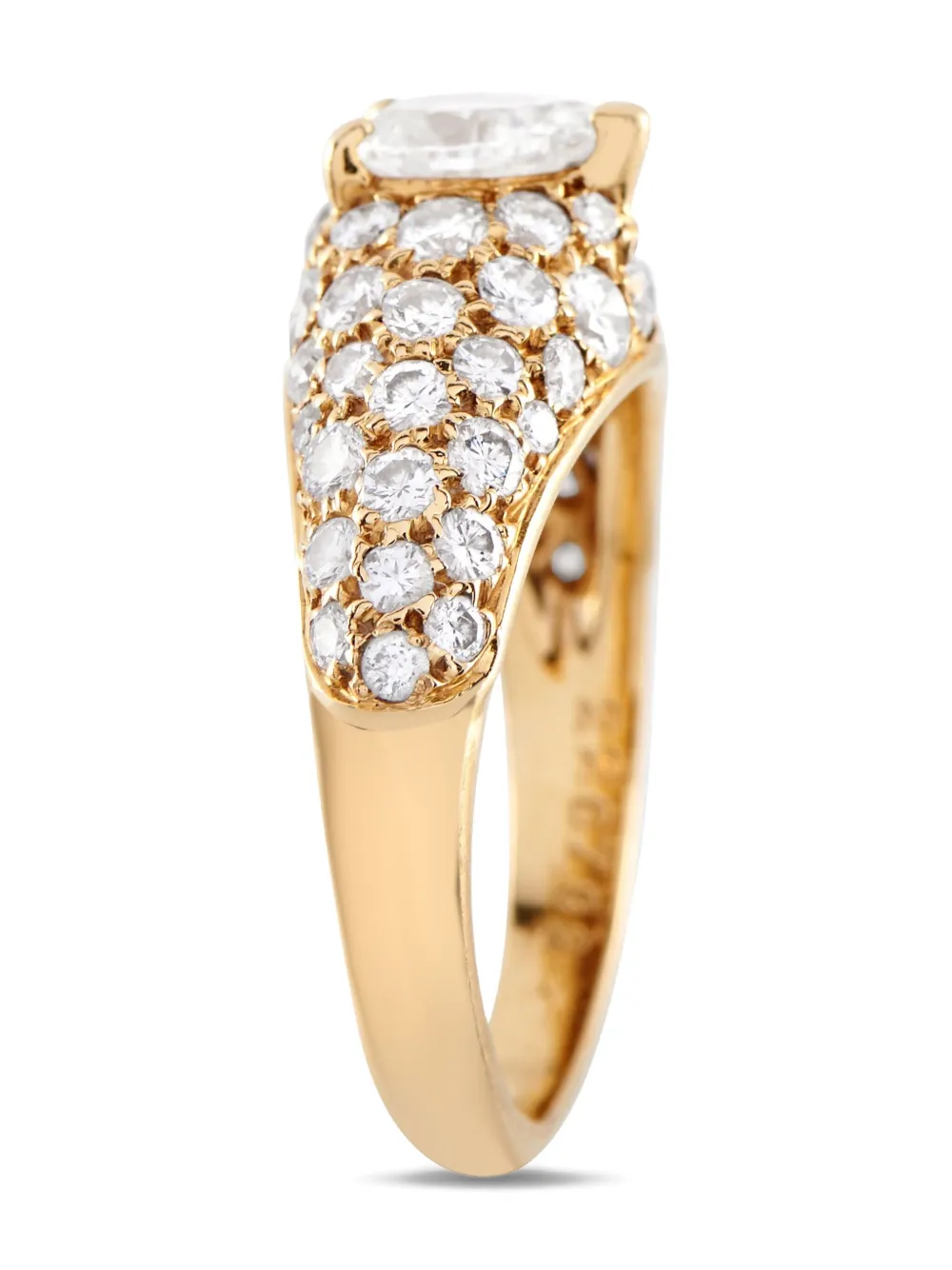Cartier 18K yellow gold diamond ring | Image 2