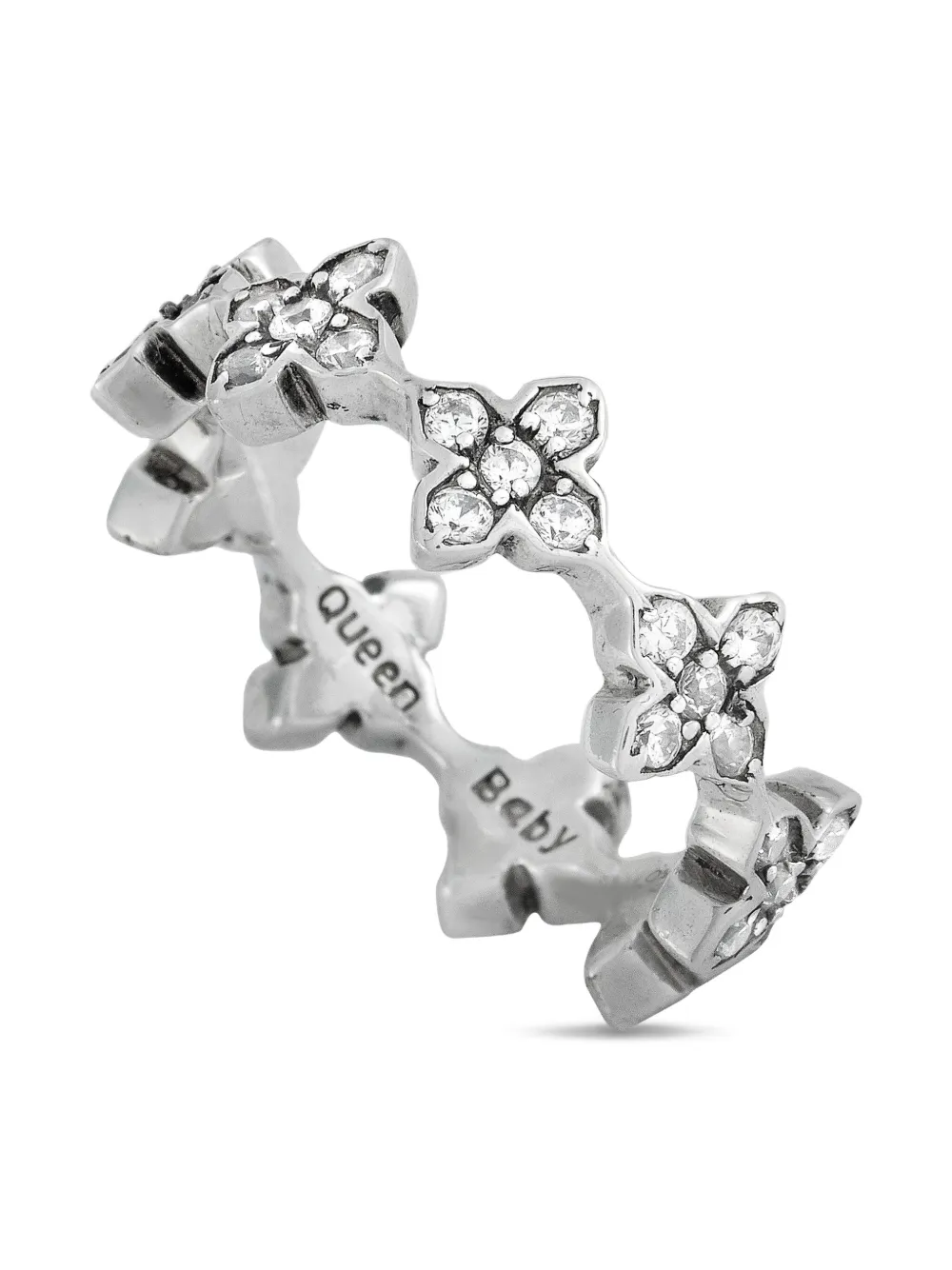 Pre-owned King Baby Cubic Zirconia Ring