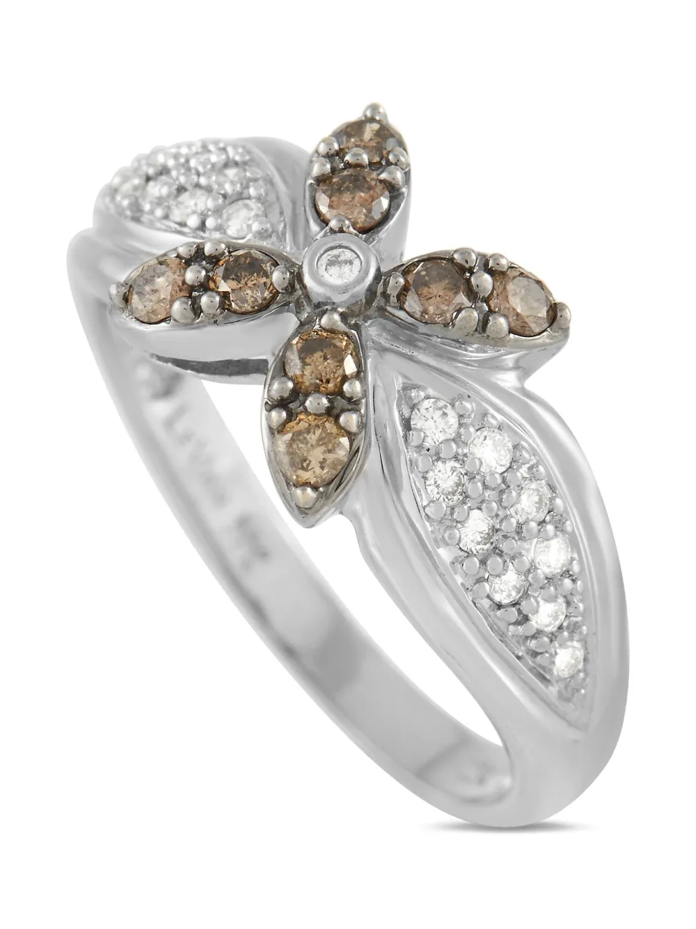 Le Vian Flower 18K white gold diamond ring | Silver | Image 1