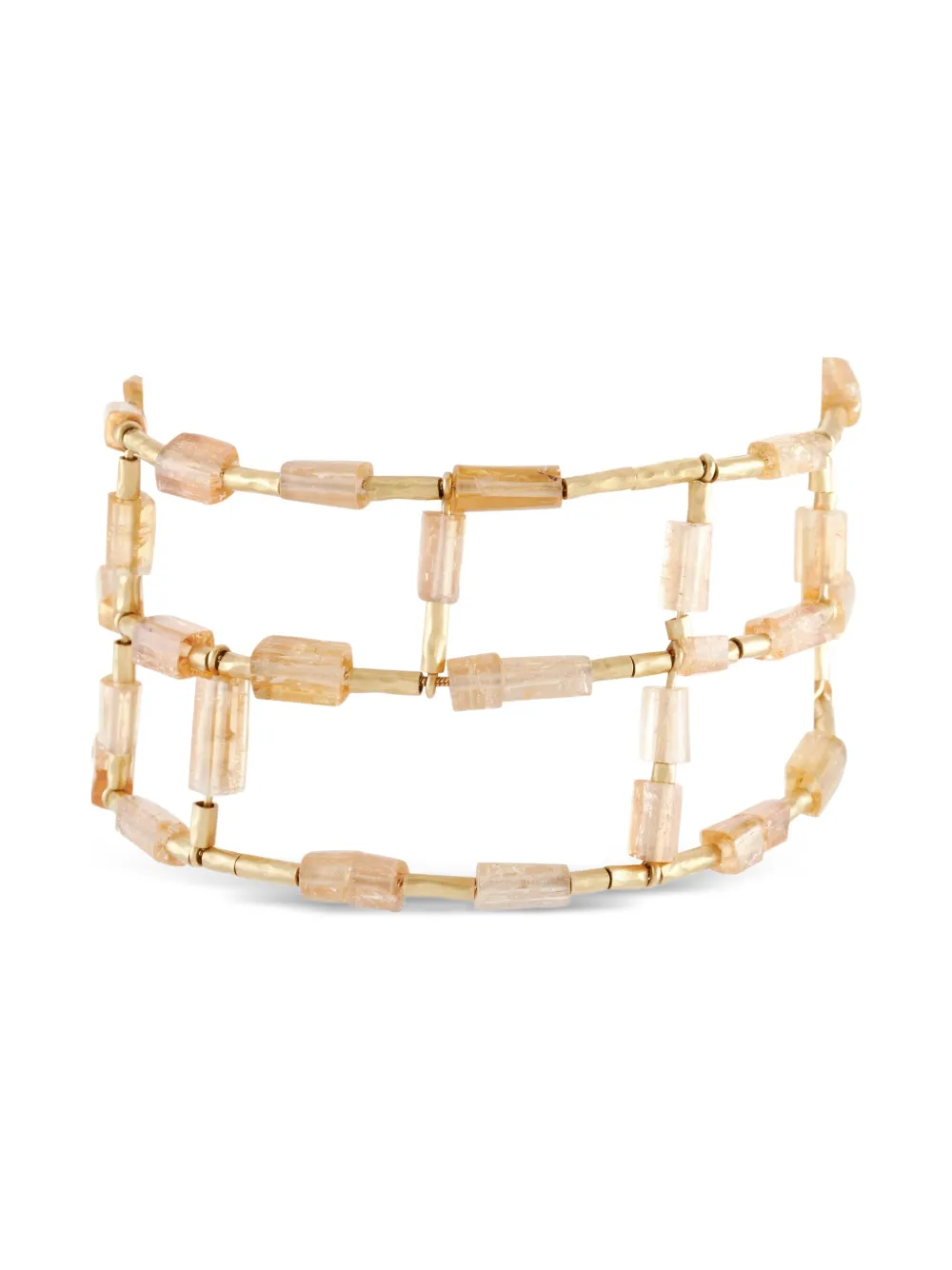 18kt yellow gold Imperial Topaz bracelet