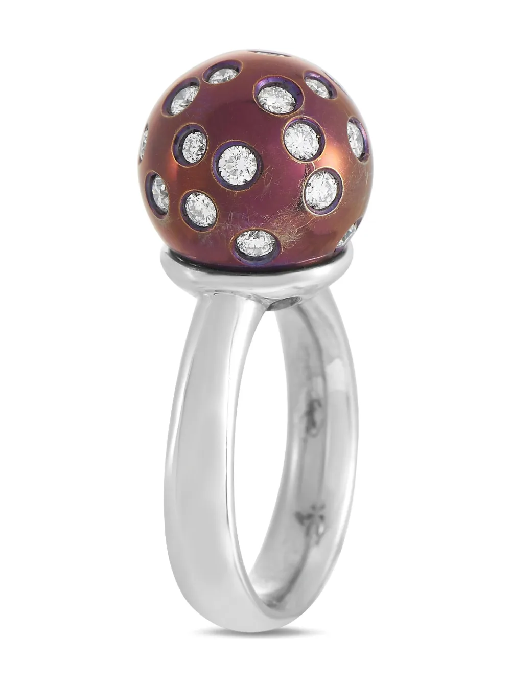 Salavetti 18K white gold Ball diamond ring | Image 2