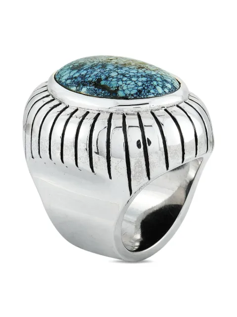 King Baby sterling silver turquoise ring
