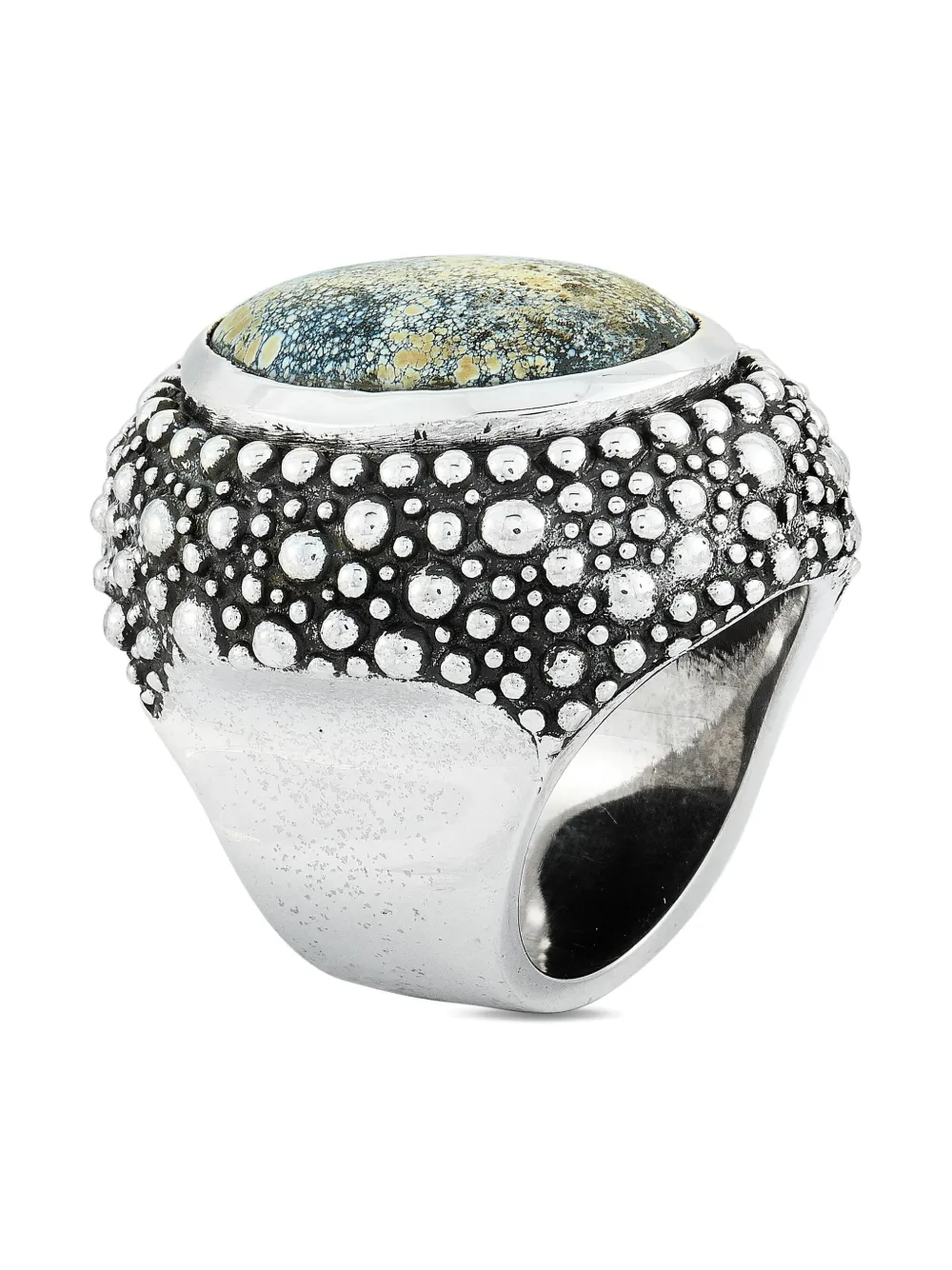 Pre-owned King Baby Sterling Silver Turquoise Ring