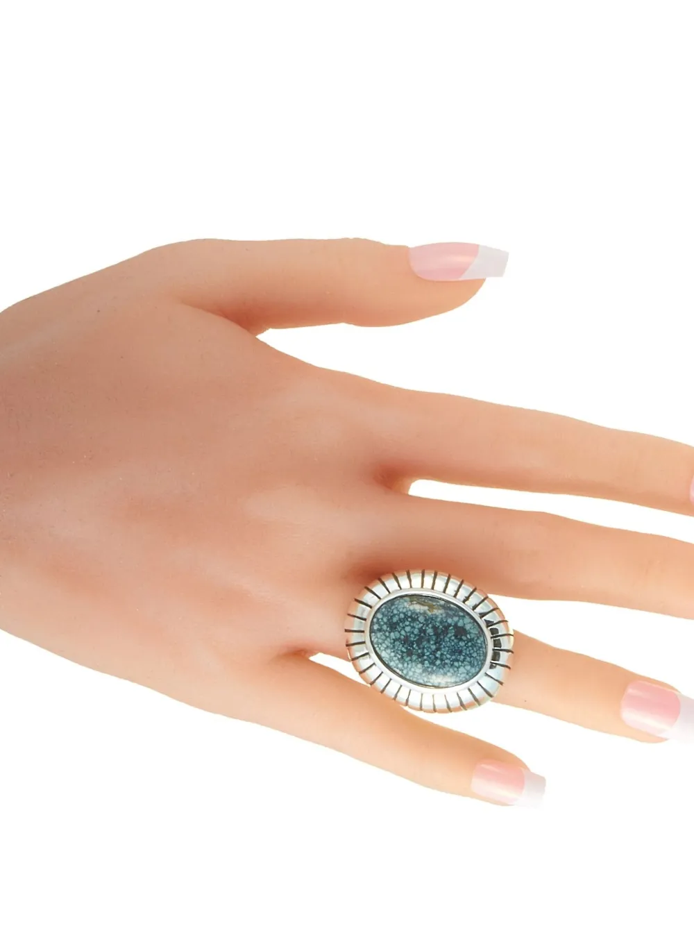 King Baby sterling silver turquoise ring | Silver | Image 1