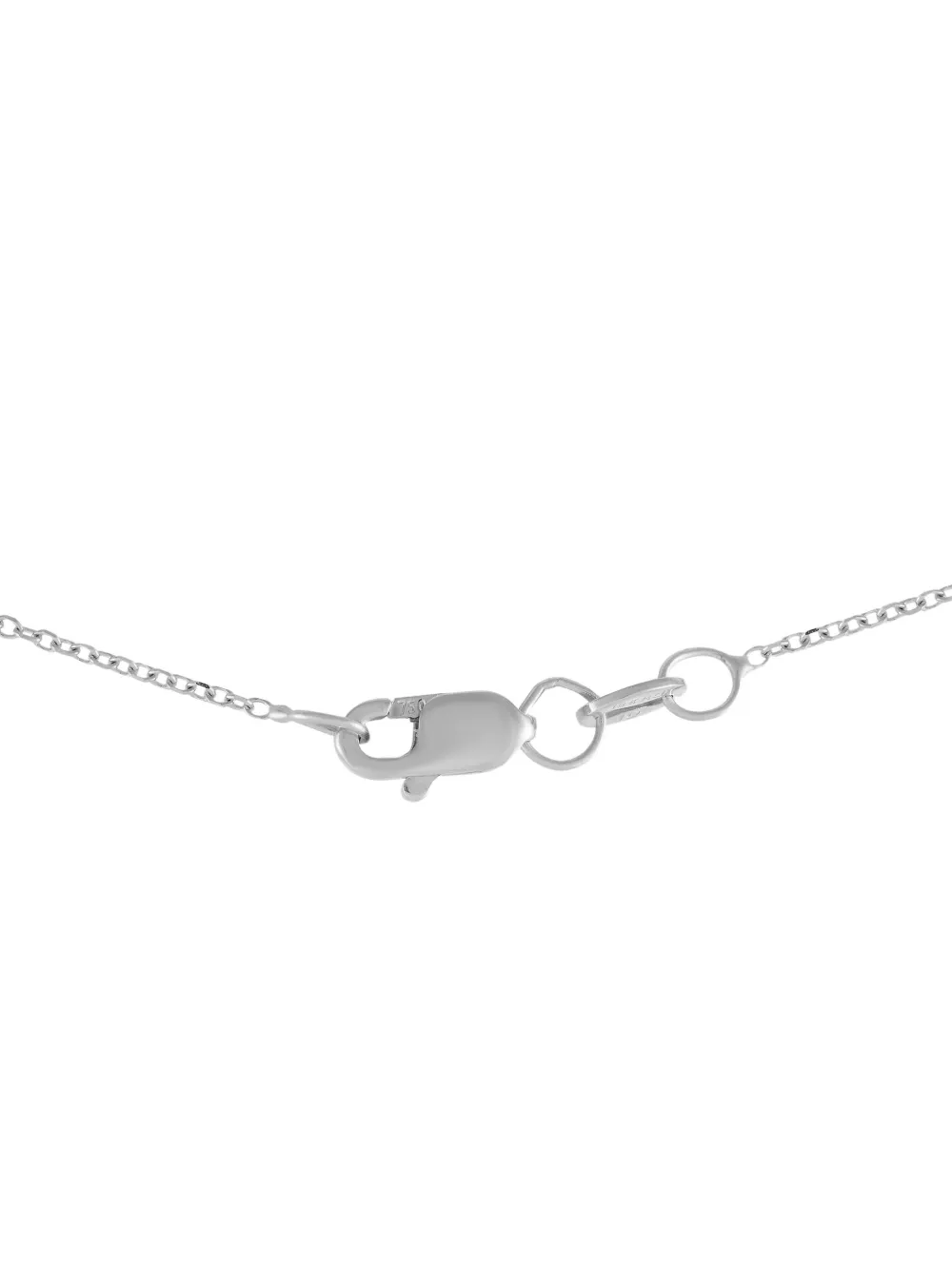 LB Exclusive 18K white gold diamond necklace | Image 2