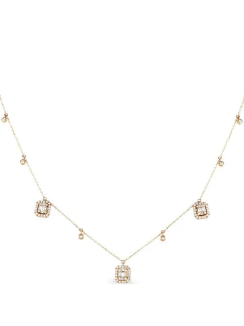 LB Exclusive 14kt Goldhalskette mit Diamant