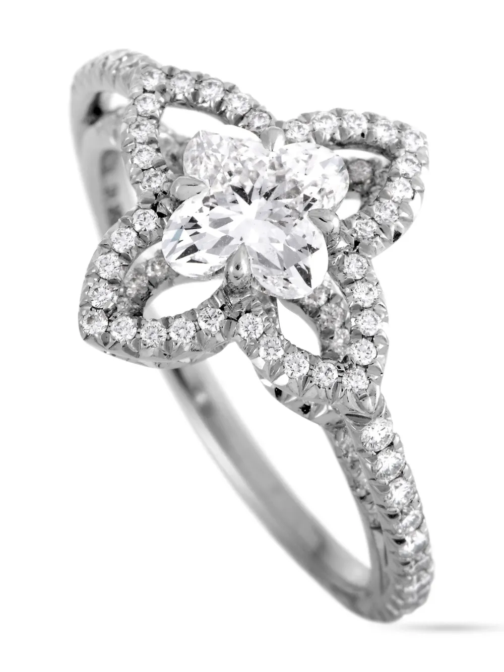 platinum Fusion diamond ring