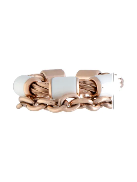 Charriol stainless steel ring