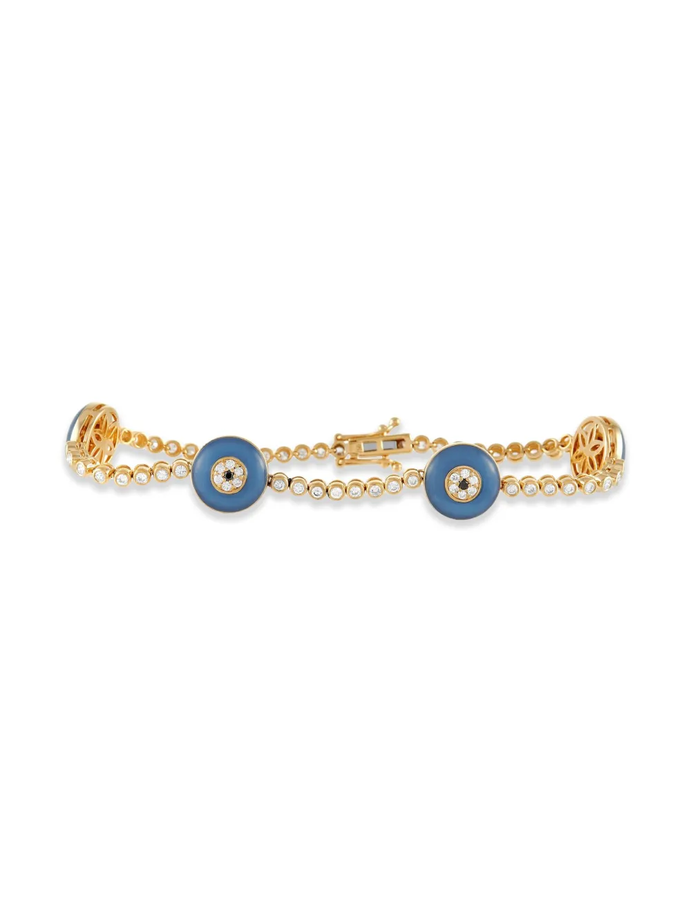 LB Exclusive Evil Eye ダイヤモンド ブレスレット 18Kイエローゴールド - ゴールドトーン LB Exclusive Evil Eye ダイヤモンド ブレスレット 18Kイエローゴールド - ゴールドトーン