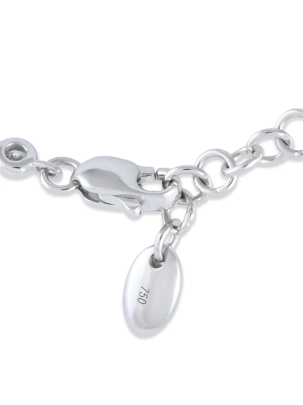 LB Exclusive 18K white gold diamond necklace | Image 2