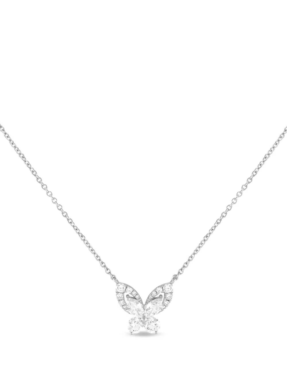 LB Exclusive ダイヤモンド ペンダントネックレス 18Kホワイトゴールド - シルバートーン LB Exclusive ダイヤモンド ペンダントネックレス 18Kホワイトゴールド - シルバートーン