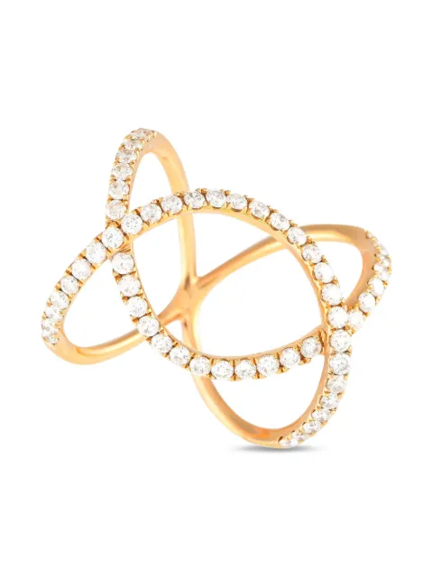 LB Exclusive anillo en oro amarillo de 18kt con diamante
