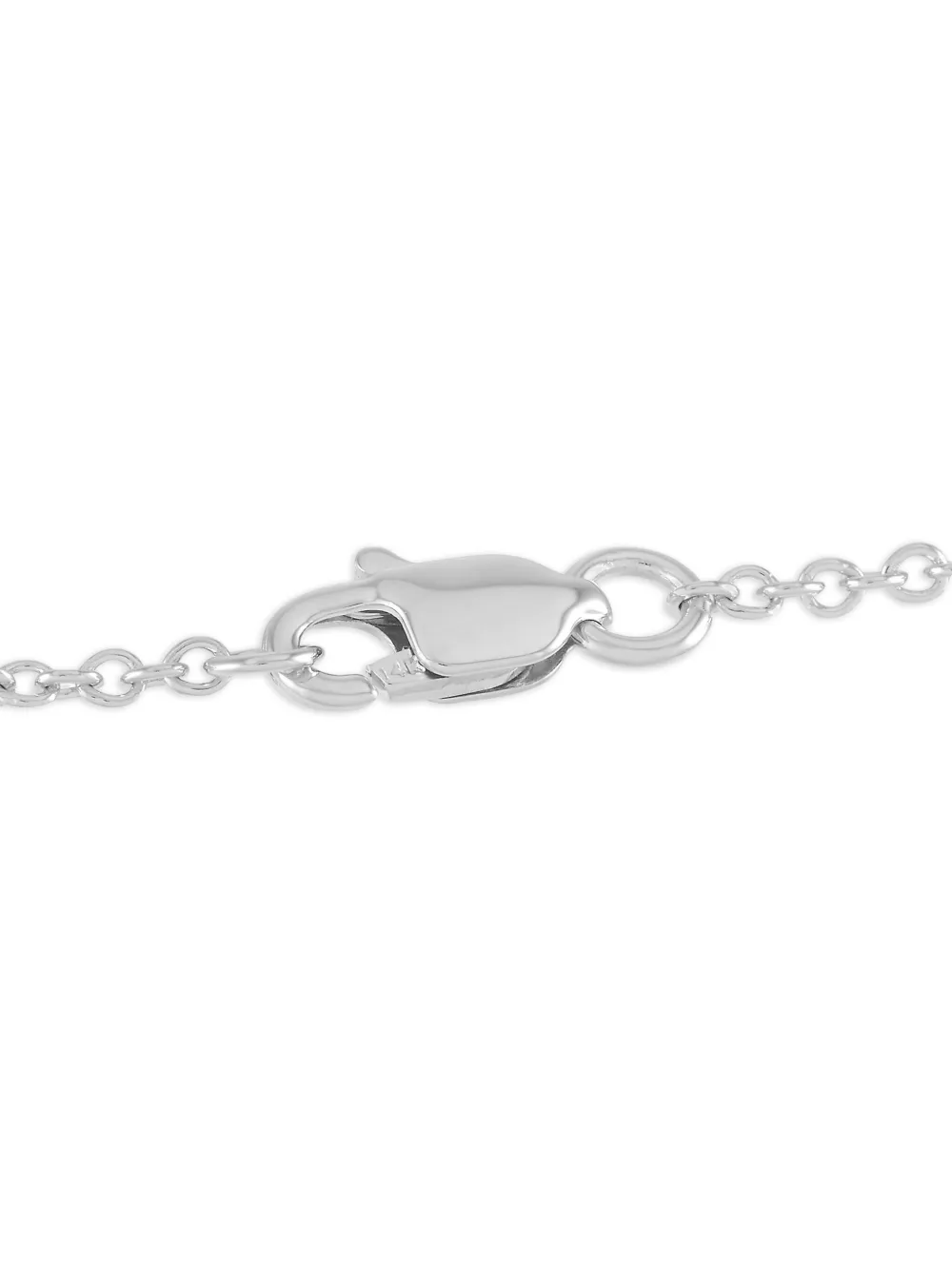 LB Exclusive 14K white gold diamond bar bracelet | Image 2