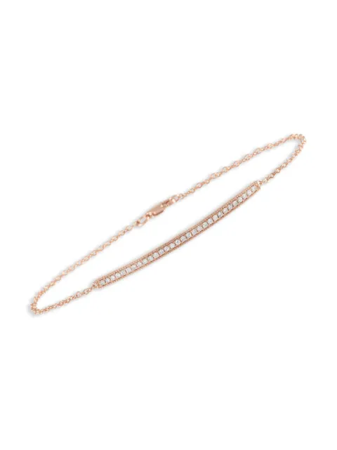 LB Exclusive 14K rose gold diamond bracelet