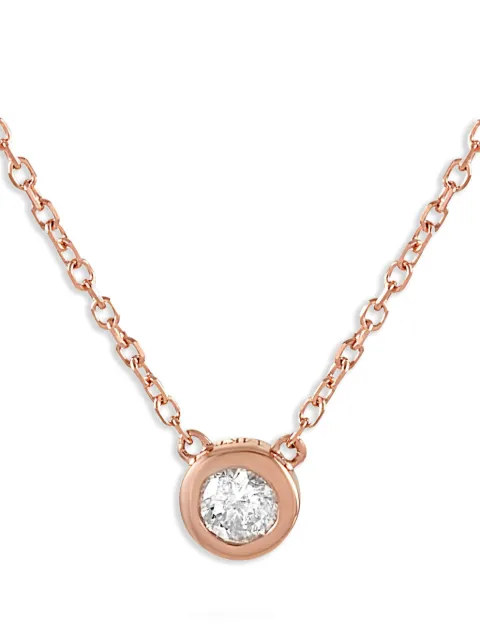 LB Exclusive 14kt Rotgoldhalskette mit Diamant