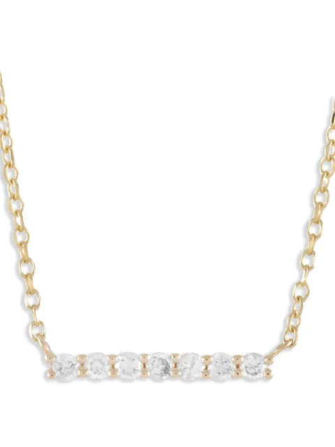 LB Exclusive 14K yellow gold diamonds necklace 