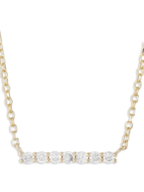 Collier en or 14ct pavé de diamants - LB Exclusive - Modalova