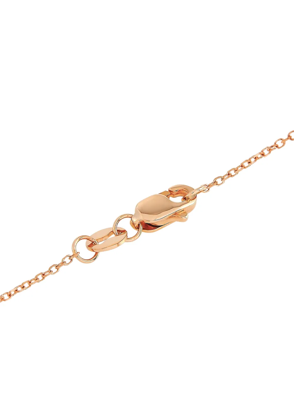 LB Exclusive 14K rose gold diamond necklace | Image 2