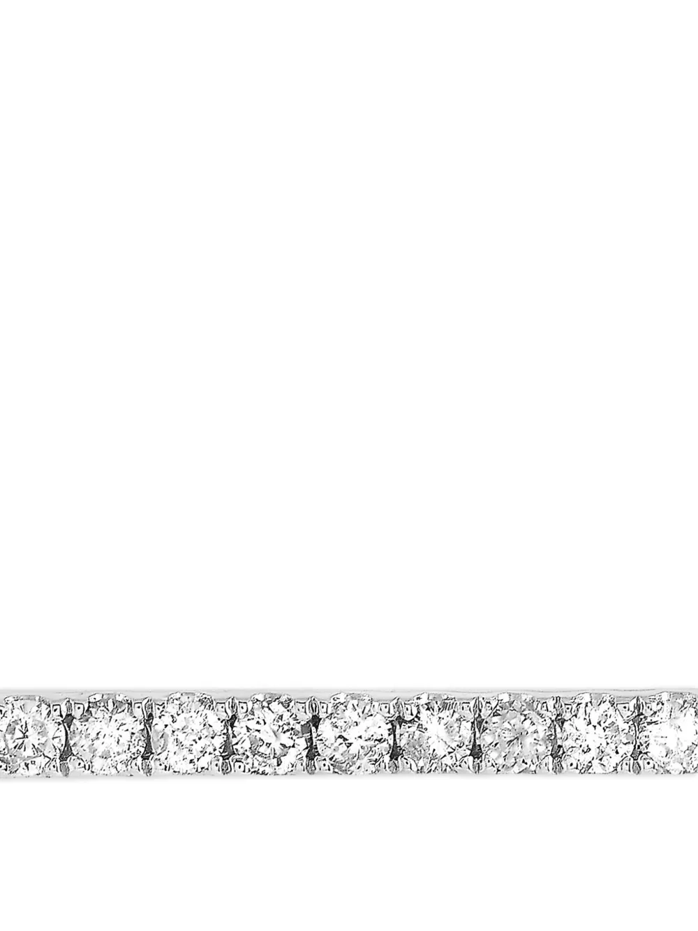 14k White Gold Diamond Necklace