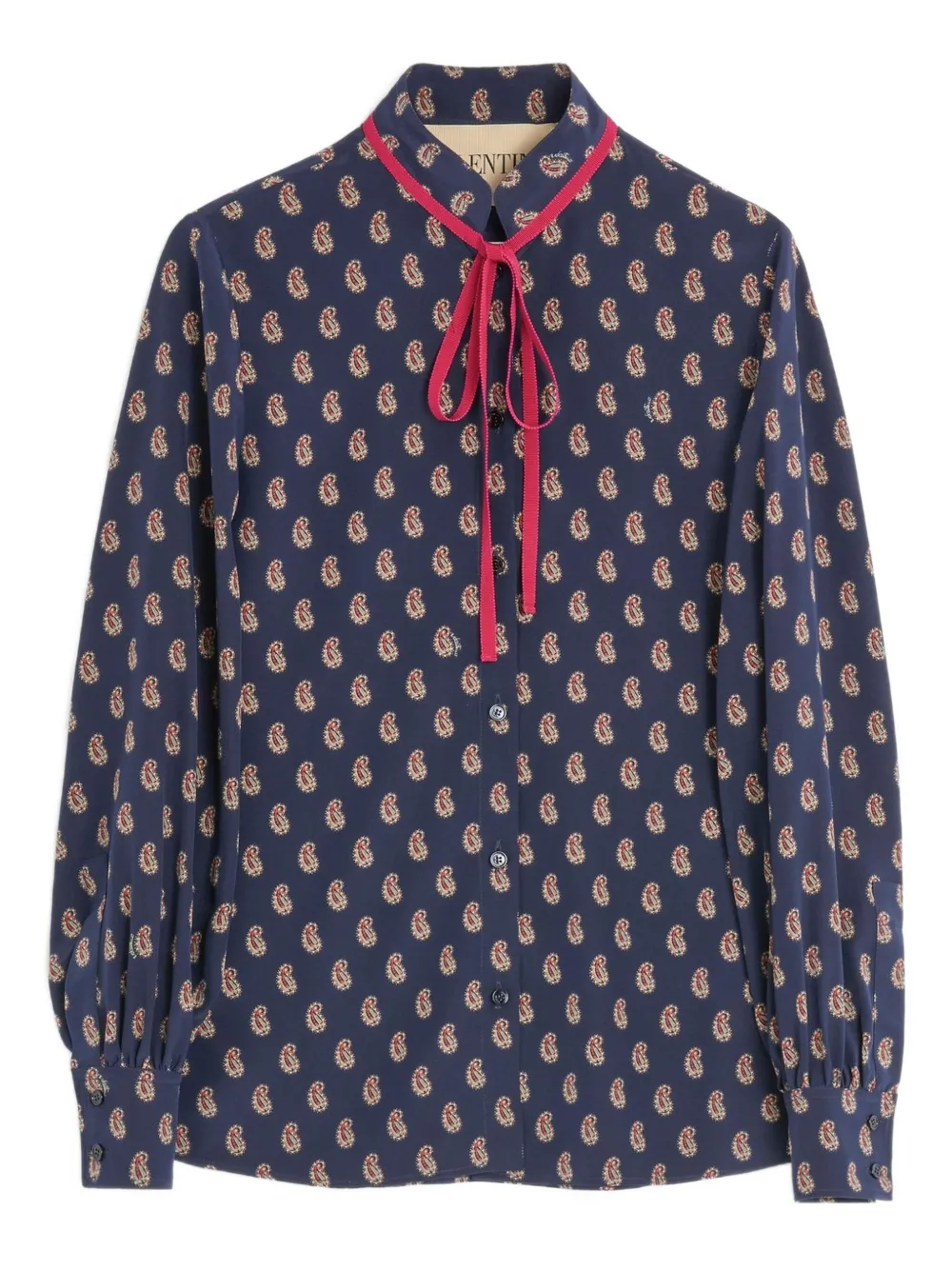 Valentino Garavani Voyage Imaginaire プリント シャツ - ブルー Valentino Garavani Voyage Imaginaire プリント シャツ - ブルー