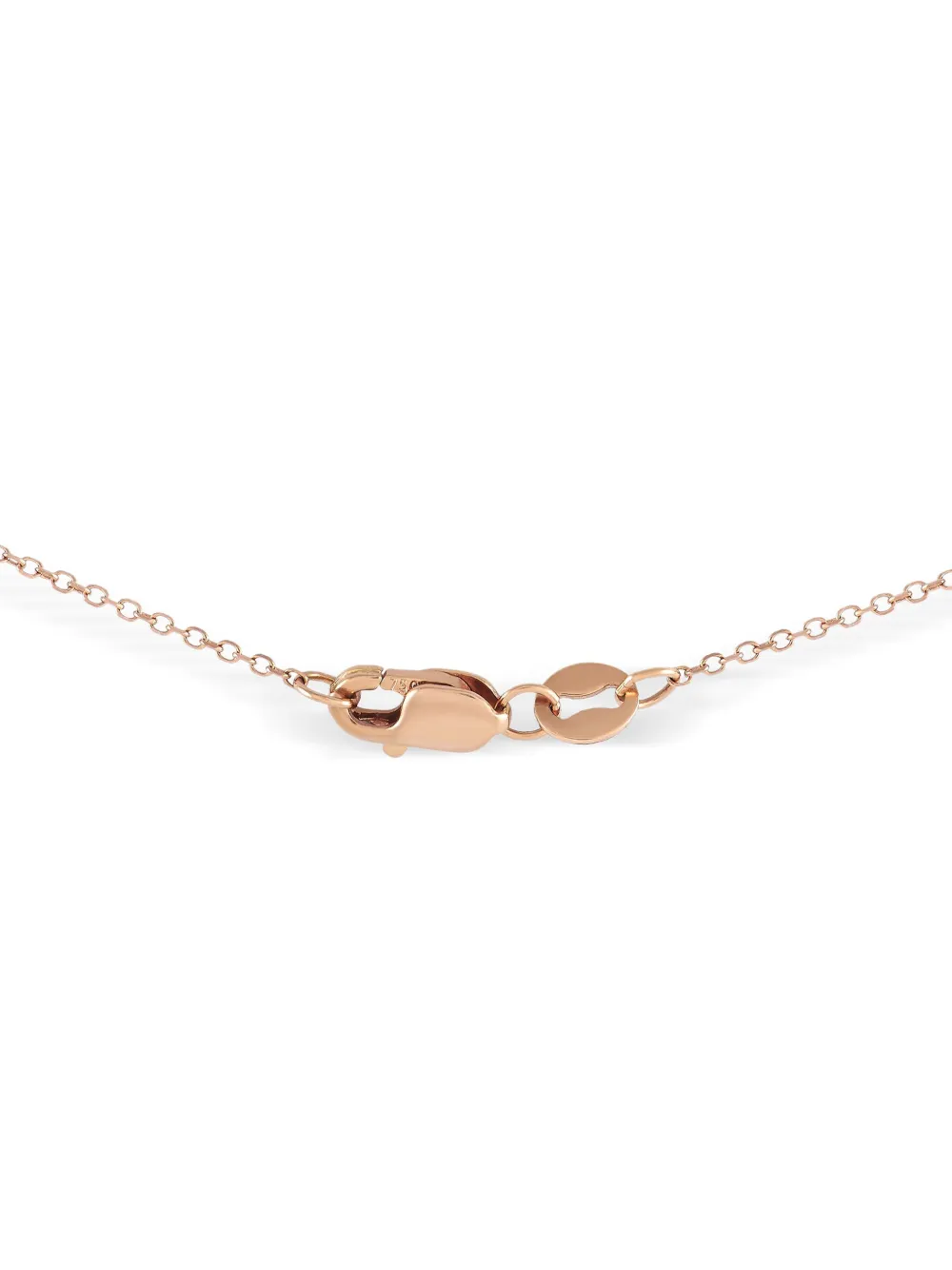 LB Exclusive 18K rose gold bar diamonds necklace | Pre-Owned | Image 2